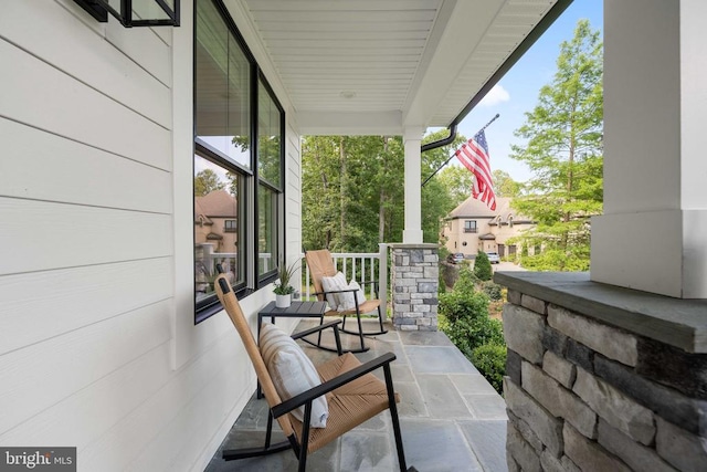 11302 Radcliff Ter, Spotsylvania, VA 22551 - view of covered porch