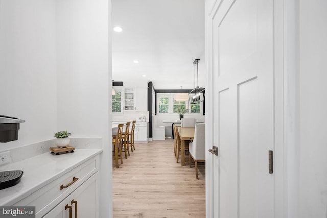 11302 Radcliff Ter, Spotsylvania, VA 22551 - bathroom with wood finished floors and recessed lighting