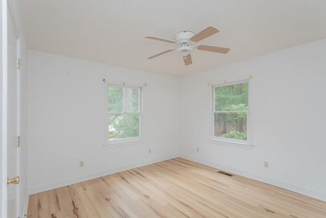 22 Loblolly Rd, Palmyra, VA 22963 - spare room featuring wood finished floors and a ceiling fan