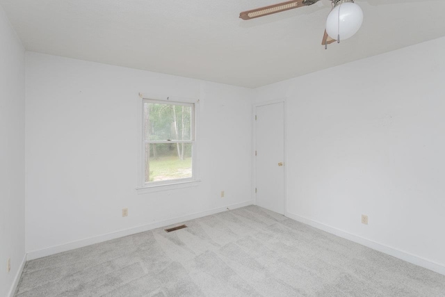 22 Loblolly Rd, Palmyra, VA 22963 - spare room with ceiling fan and carpet floors