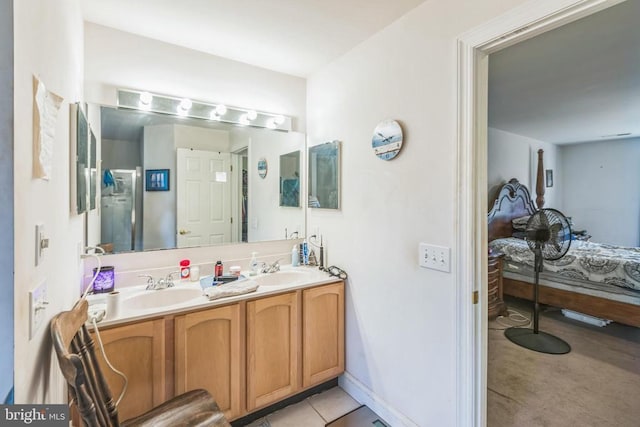 7599 Secretarys Sand Rd, Schuyler, VA 22969 - full bath with double vanity