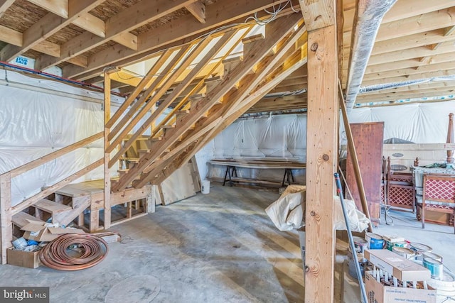 7599 Secretarys Sand Rd, Schuyler, VA 22969 - view of unfinished attic