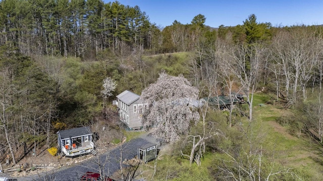 2665 Deerfield Valley Rd, Deerfield, VA 24432 - view from above of property featuring a heavily wooded area