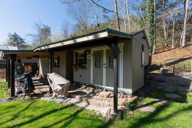 2665 Deerfield Valley Rd, Deerfield, VA 24432 - back of property featuring fence
