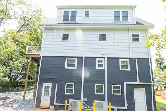 2228 Center Ave, Charlottesville, VA 22903 - rear view of property with ac unit