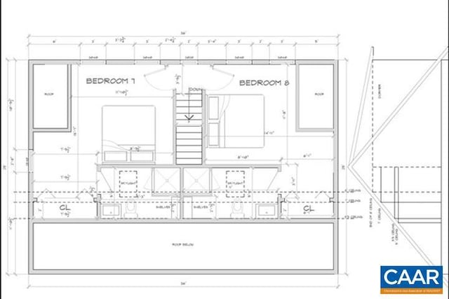2228 Center Ave, Charlottesville, VA 22903 - view of layout