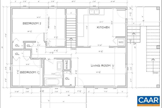 2228 Center Ave, Charlottesville, VA 22903 - floor plan
