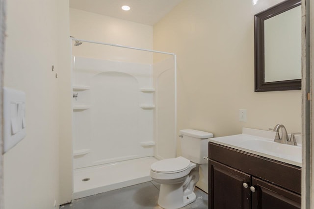 3277 Preston Shore Dr, Rockingham, VA 22801 - bathroom featuring a walk in shower and vanity