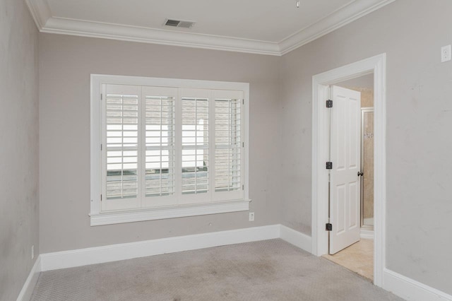 3277 Preston Shore Dr, Rockingham, VA 22801 - unfurnished room with carpet and crown molding