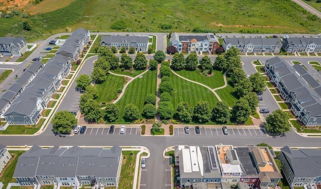 3277 Preston Shore Dr, Rockingham, VA 22801 - aerial overview of property's location with nearby suburban area