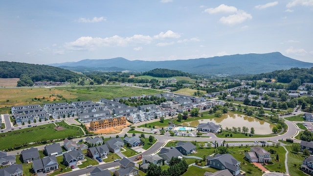 3277 Preston Shore Dr, Rockingham, VA 22801 - aerial view of mountains