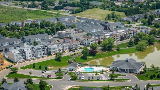 3277 Preston Shore Dr, Rockingham, VA 22801 - bird's eye view of a large body of water and a pool area