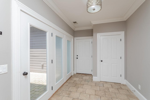 3277 Preston Shore Dr, Rockingham, VA 22801 - foyer with crown molding and baseboards
