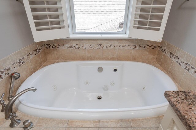 3277 Preston Shore Dr, Rockingham, VA 22801 - bathroom with a whirlpool tub and vanity
