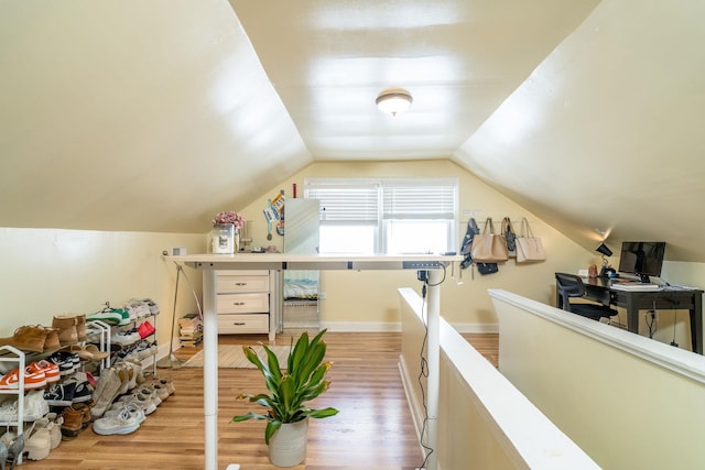 212 Shamrock Rd, Charlottesville, VA 22903 - bonus room featuring vaulted ceiling and wood finished floors