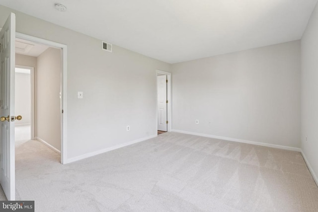 546 Highland Towne Ln, Warrenton, VA 20186 - spare room with a smoke detector and light carpet