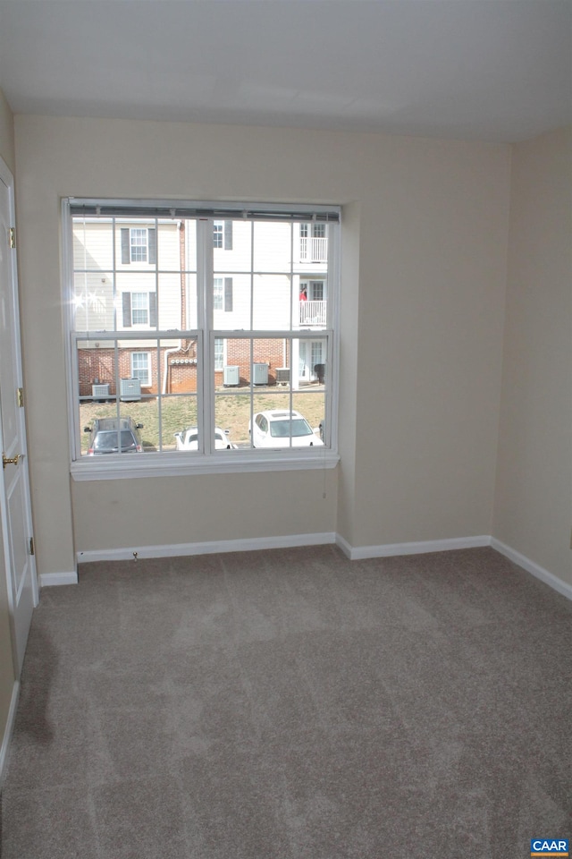 1313 Villa Way Unit F, Charlottesville, VA 22903 - unfurnished room with carpet floors and baseboards