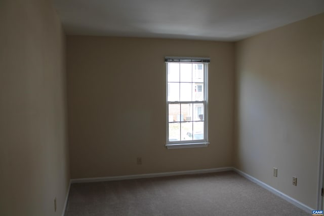 1313 Villa Way Unit F, Charlottesville, VA 22903 - carpeted spare room featuring baseboards