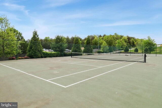 1708 Hudgins Farm Cir, Fredericksburg, VA 22408 - view of tennis court featuring community basketball court