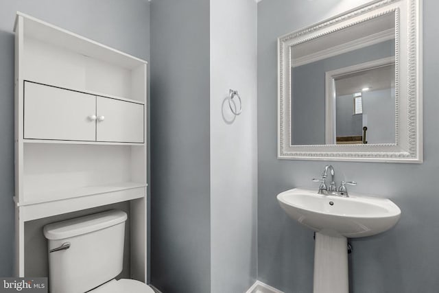 1708 Hudgins Farm Cir, Fredericksburg, VA 22408 - bathroom featuring toilet and a sink