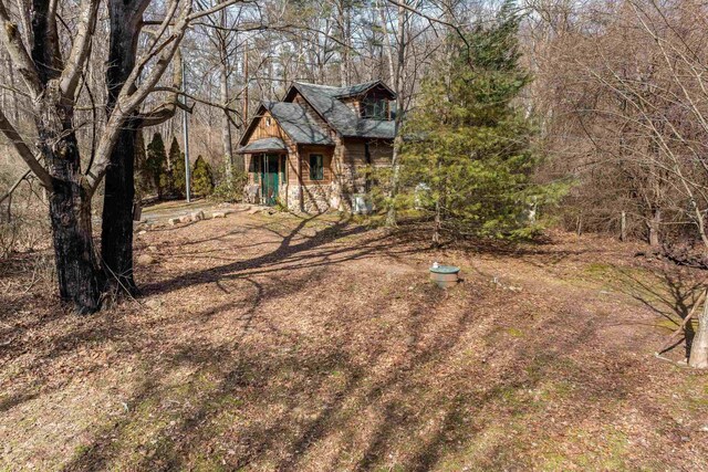 409 Lower Rawley Ln, Hinton, VA 22831 - view of front facade with a wooded view