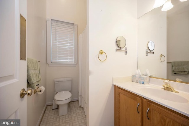 108 Harris Ct, Locust Grove, VA 22508 - full bath with toilet, vanity, and baseboards
