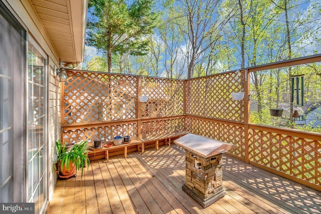 108 Harris Ct, Locust Grove, VA 22508 - view of wooden deck