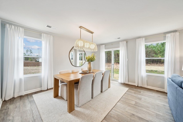 LOT38 Heather Ln, Staunton, VA 24401 - dining space featuring light wood-style flooring and baseboards
