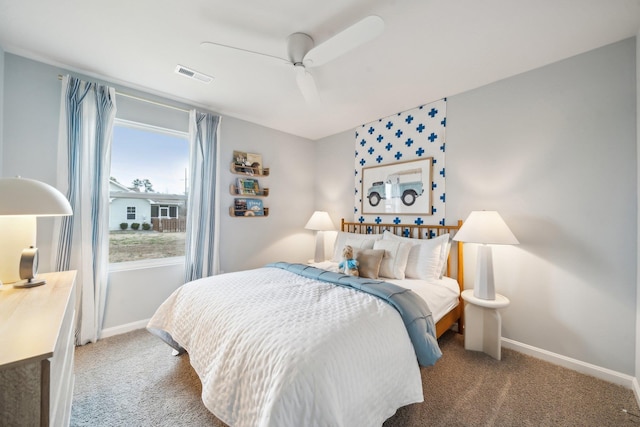 LOT38 Heather Ln, Staunton, VA 24401 - bedroom with light carpet and a ceiling fan