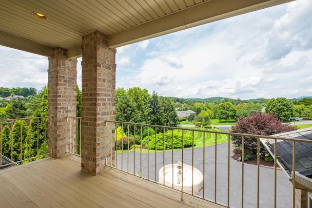 3417 Lake Pointe Dr, Rockingham, VA 22801 - view of deck