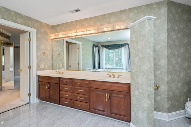 3417 Lake Pointe Dr, Rockingham, VA 22801 - full bath with double vanity and toilet