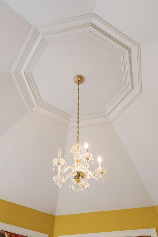 3417 Lake Pointe Dr, Rockingham, VA 22801 - detailed view of a chandelier