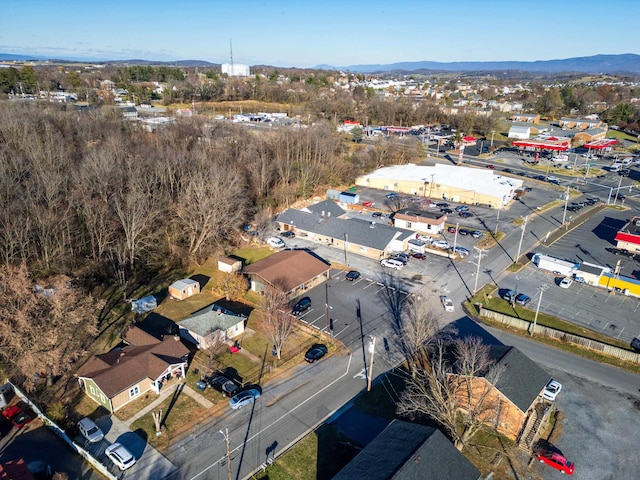 608 Hawkins St, Harrisonburg, VA 22801 - drone / aerial view with a mountain view