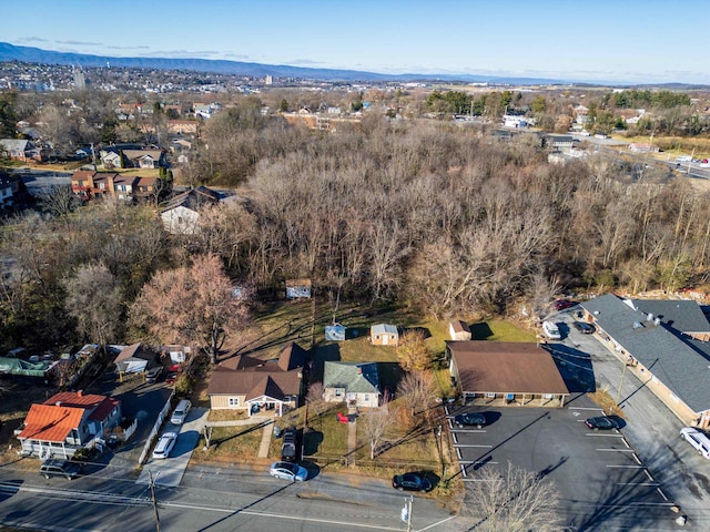 608 Hawkins St, Harrisonburg, VA 22801 - aerial view featuring a mountain view and a residential view