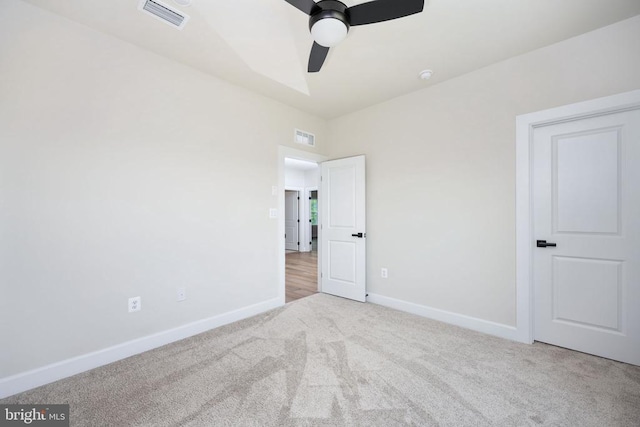 11207 Redlands Trl, Spotsylvania, VA 22551 - unfurnished bedroom featuring carpet flooring, baseboards, and ceiling fan