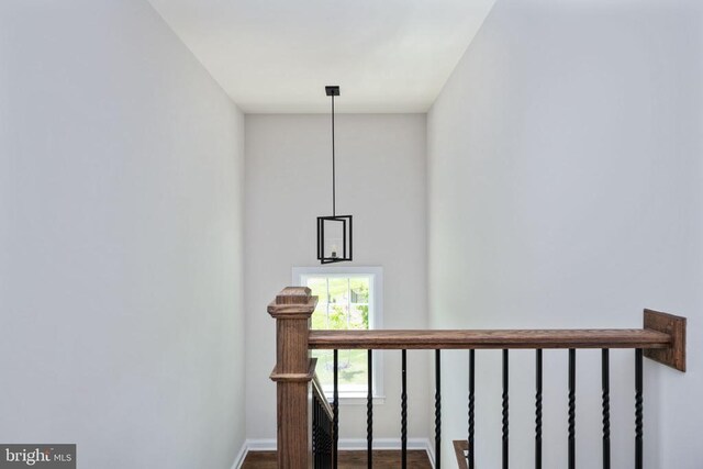 11207 Redlands Trl, Spotsylvania, VA 22551 - stairs featuring baseboards and wood finished floors