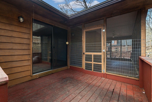 183 Deer Dr, Mcgaheysville, VA 22840 - view of wooden deck