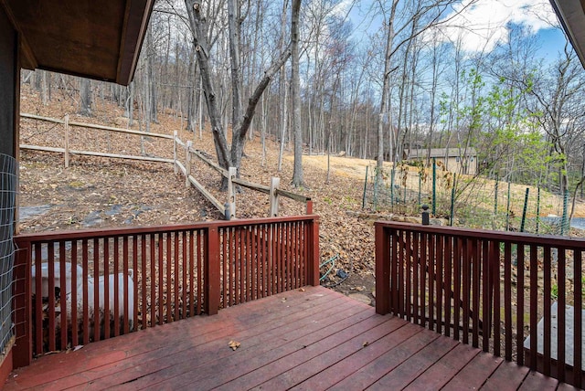 183 Deer Dr, Mcgaheysville, VA 22840 - view of deck