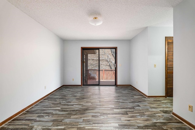 183 Deer Dr, Mcgaheysville, VA 22840 - unfurnished room featuring wood finished floors and a textured ceiling