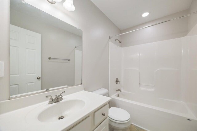 239 Windsor Dr, Fishersville, VA 22939 - full bathroom with vanity and bathtub / shower combination