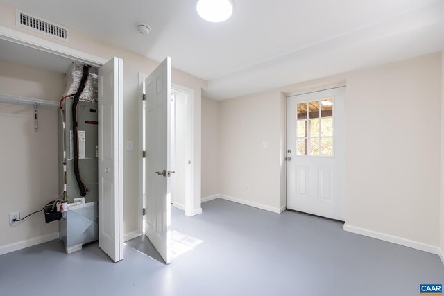 2395 Mountain Brook Dr, Charlottesville, VA 22902 - basement with visible vents and baseboards