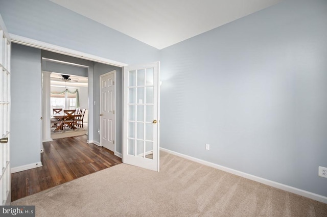 5606 Joshua Tree Cir, Fredericksburg, VA 22407 - carpeted spare room featuring baseboards