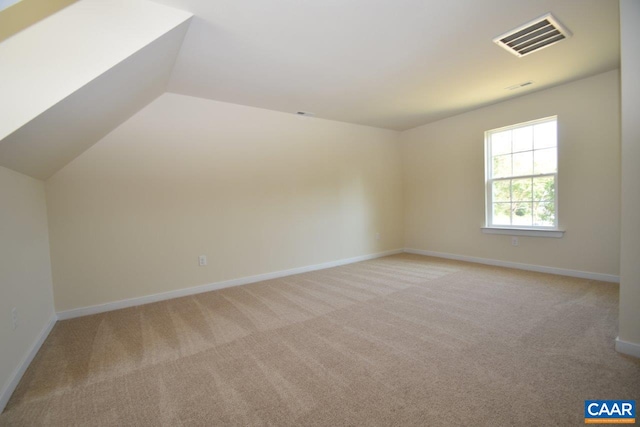 1193 Shenandoah Crossing Dr, Gordonsville, VA 22942 - additional living space featuring light colored carpet and vaulted ceiling