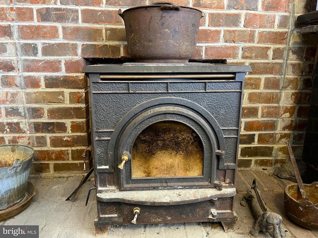 10 Ashby Rd, Sperryville, VA 22740 - detailed view of a wood stove