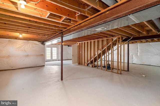6304 Dranesville Dr W, Fredericksburg, VA 22407 - view of basement