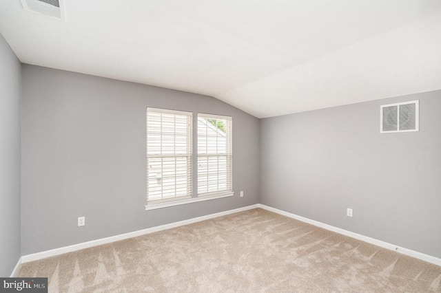 6304 Dranesville Dr W, Fredericksburg, VA 22407 - empty room with lofted ceiling and carpet flooring
