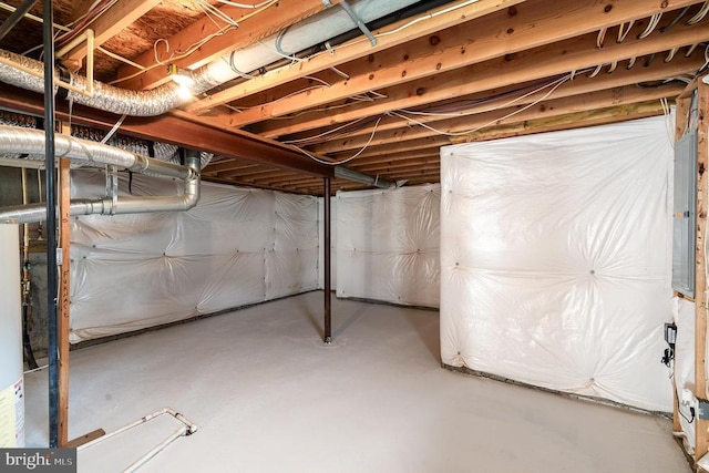 6304 Dranesville Dr W, Fredericksburg, VA 22407 - view of unfinished basement
