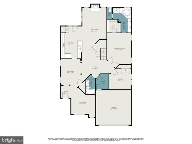 6304 Dranesville Dr W, Fredericksburg, VA 22407 - view of property floor plan