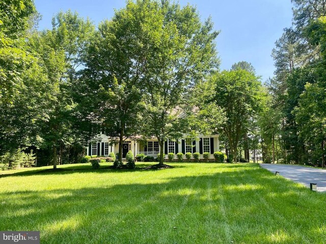11304 Chivalry Chase Ln, Spotsylvania, VA 22551 - obstructed view of property with a front yard