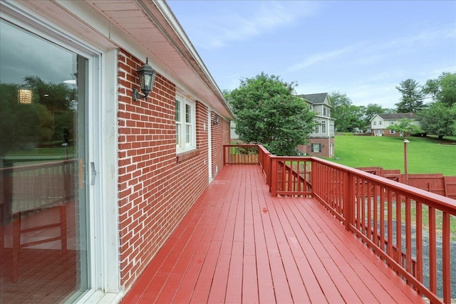 210 Jackson Ave, New Market, VA 22844 - view of wooden deck